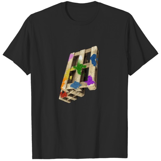 Funny Pallet Pun | Funky Artsy New Color-Palette T-shirt