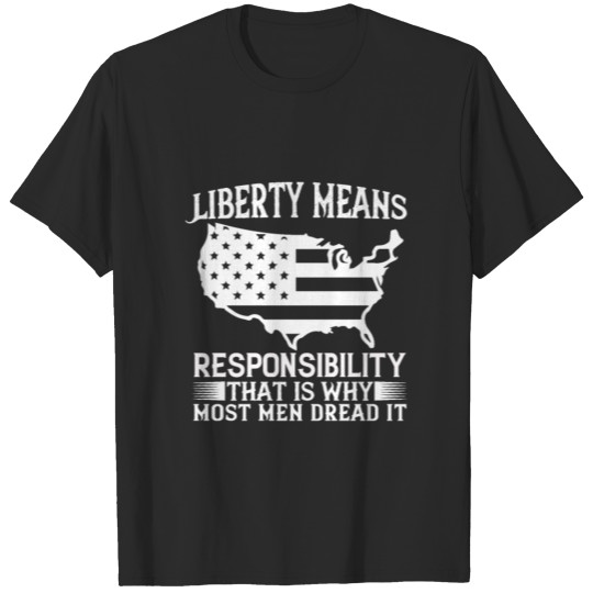 Independence Day Meaning od Liberty T-shirt