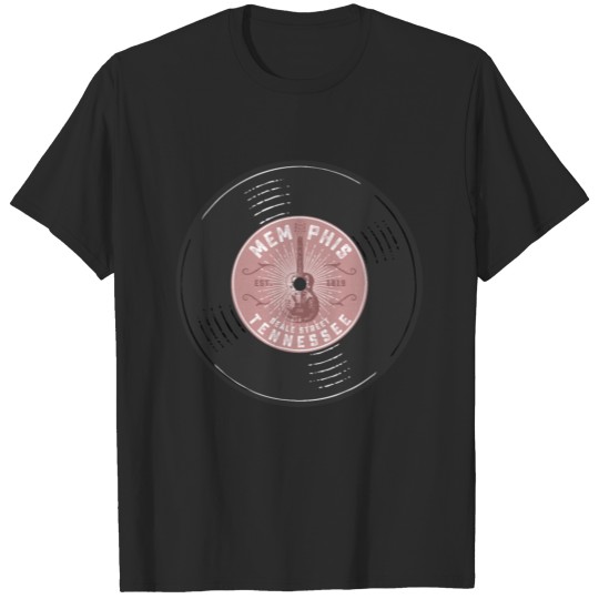 Memphis Beale Street Vinyl T-shirt