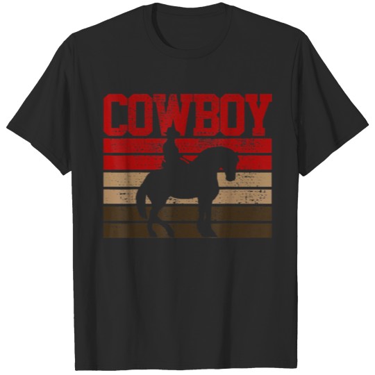 Cowboy Rodeo Horse Gift Country T Shirt T-shirt