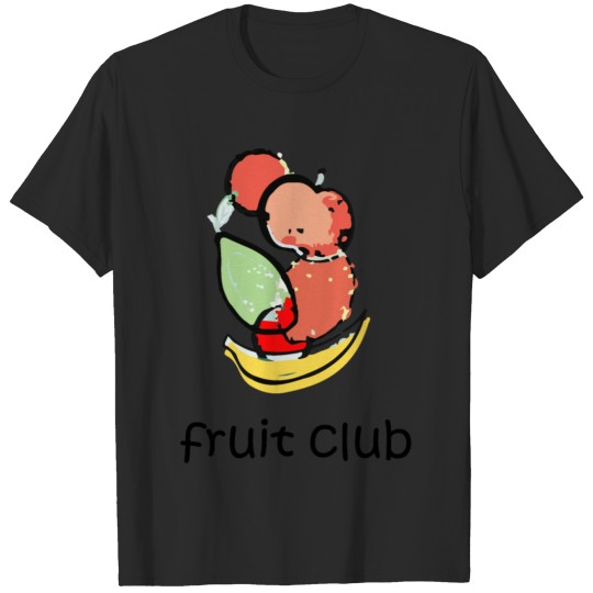 Fruit club printed collection T-shirt