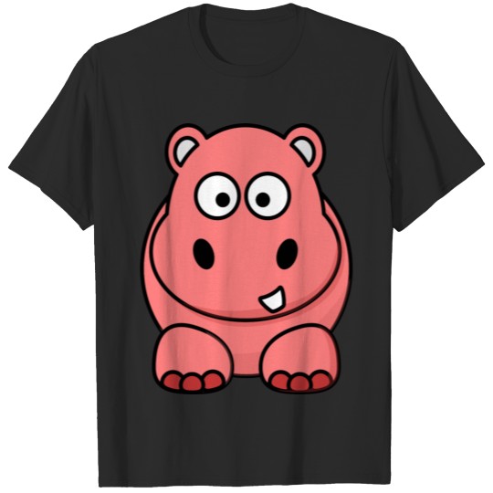 Pink Hippo T-shirt