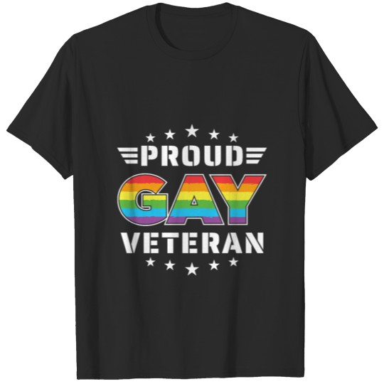 Proud Gay Veteran T-shirt