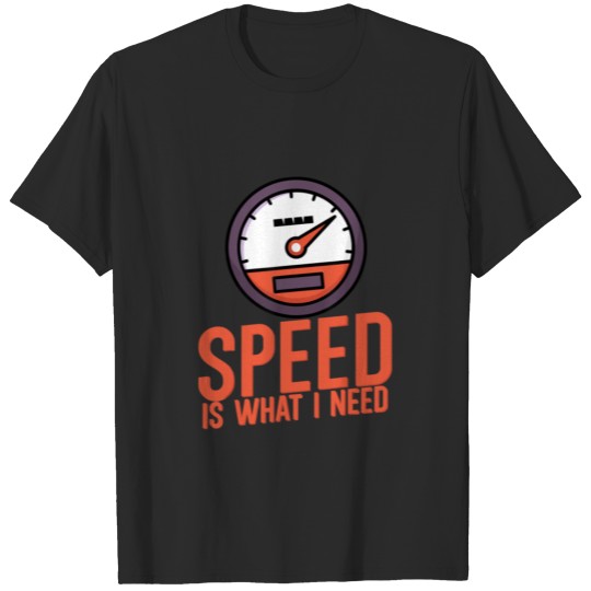 Funny Speedometer Counter Motorcycle Riders Retro T-shirt
