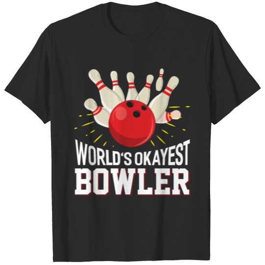 Bowling Bowler Strike Bowling Ball Spare Gift T-shirt