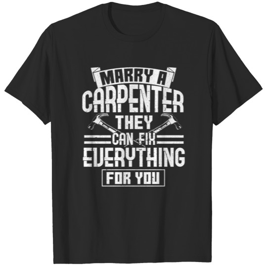 Carpenter carpenters profession gift idea T-shirt