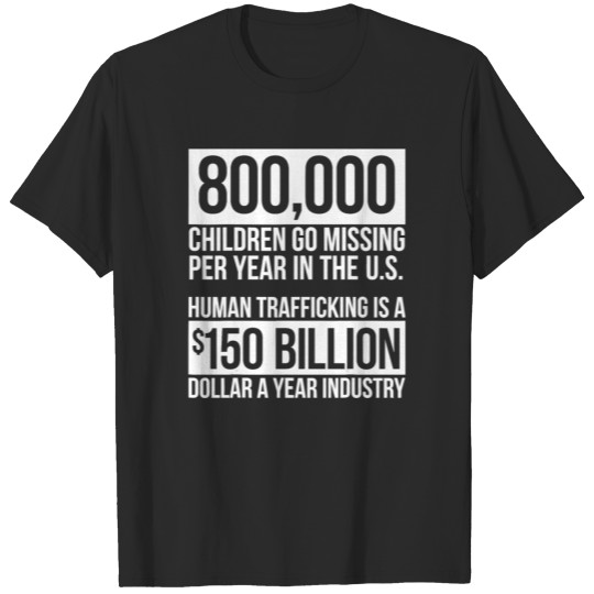 Save Our Children End Child Trafficking Awareness T-shirt