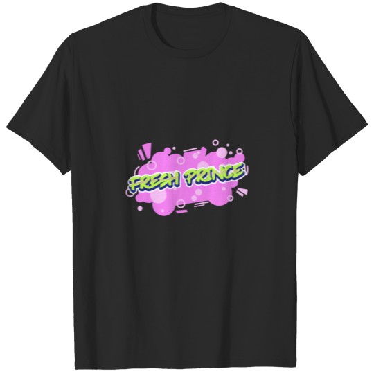 bubbly graphics fresh prince T-shirt