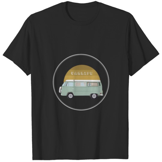 Van Life Bullie Camper Bus By Januart T-shirt