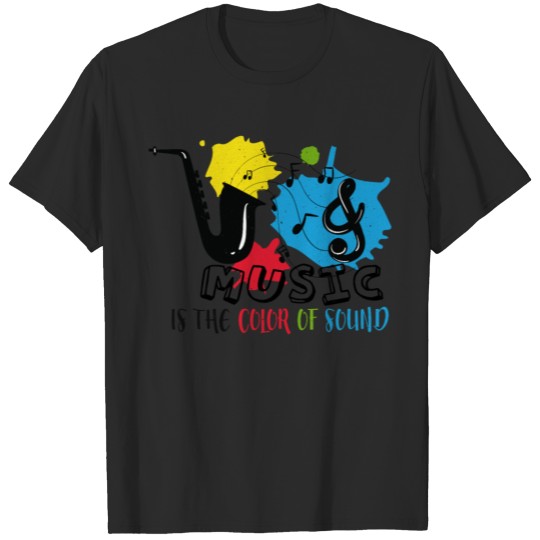 Music is the Color of Sound T-shirt