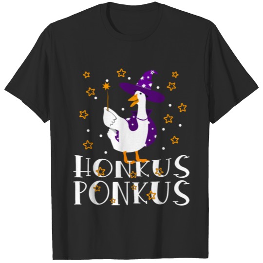Honkus Ponkus Wizard Halloween Outfit Design T-shirt