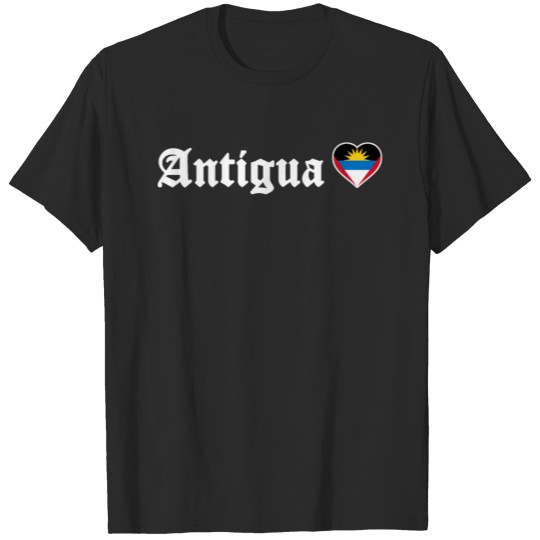 Antigua & Barbuda Flag Antiguan Caribbean T-shirt