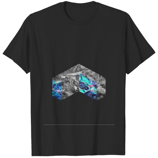 3-Dimension Prism Block Glitch Aesthetic T-shirt