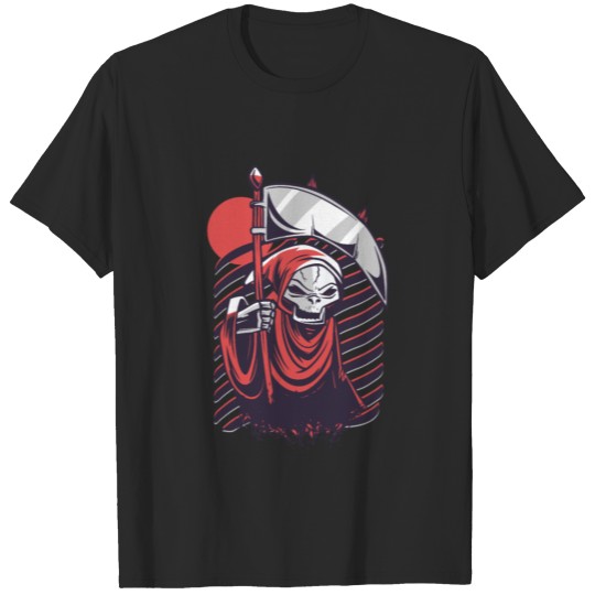 Grim Reaper Scythe Cartoon Style 2020 T-shirt