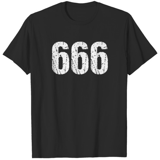 666 T-shirt, 666 T-shirt