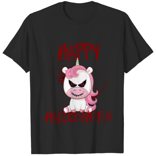 Halloween unicorn 7 T-shirt