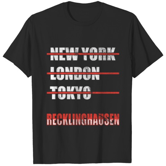 Recklinghausen Cities Gift T-shirt