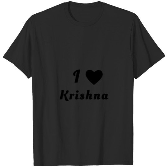 I Love Krishna T-shirt