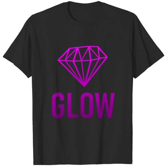 Glow - Diamond - Woman - Shine - Glamour - Luxouy T-shirt