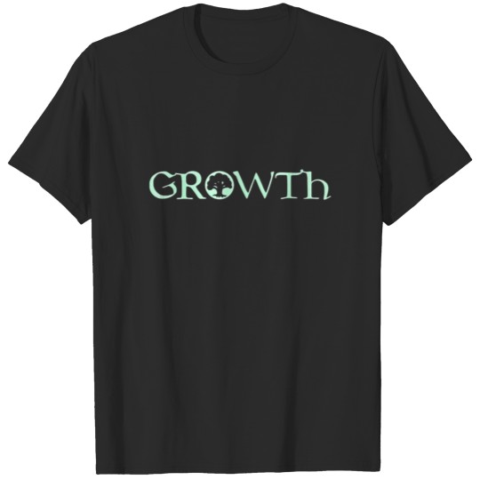 GROWTH Green Magic Mana Symbol T-shirt