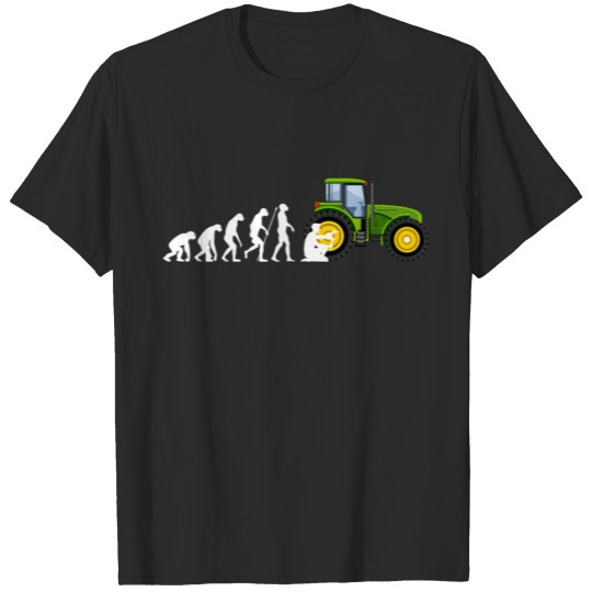 Agricultural Machinery Mechanic Evolution Trecker T-shirt