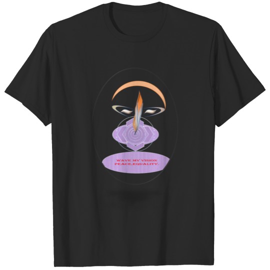 Wave my vision-Peace, equality T-shirt