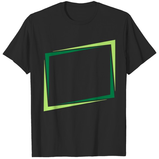 Rectangle frame sign T-shirt
