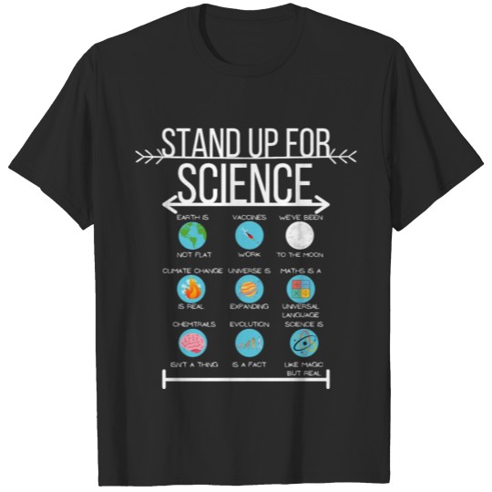 Stand Up For Science | Science climate change T-shirt