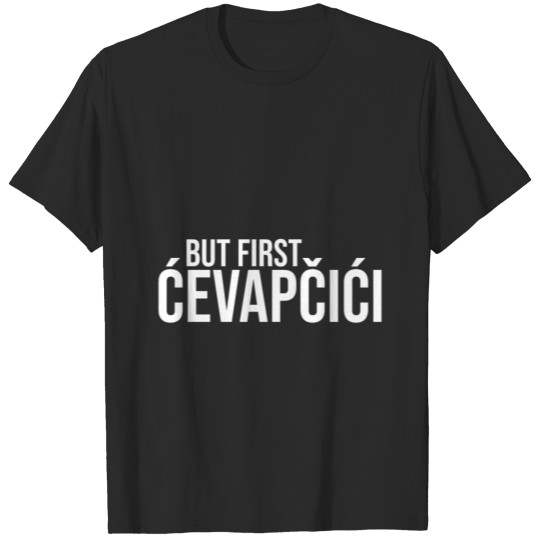 Cevapcici Pljeskavica Balkans T-shirt