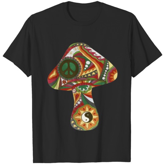 Magic Mushroom Psychedelic T-shirt