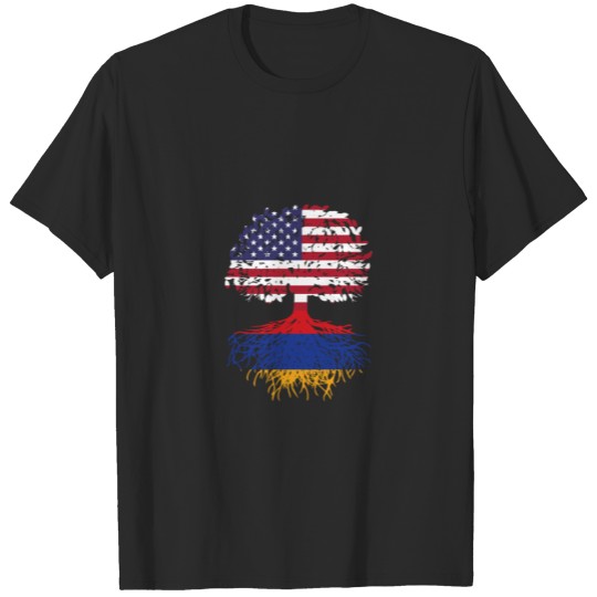 Armenian Roots Armenia National Heritage Tree Gift T-shirt