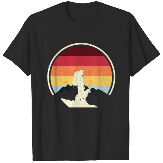 Dog Dogs Hiking Vintage T-shirt
