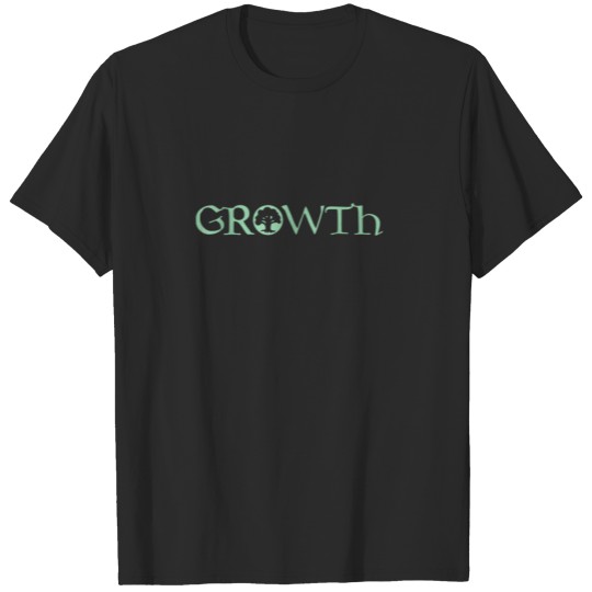GROWTH Green Magic Mana Symbol T-shirt