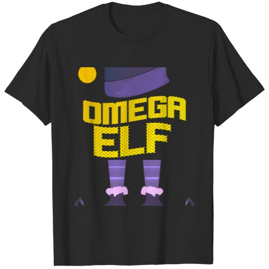 Omega Elf Matching Group Family Christmas T-shirt