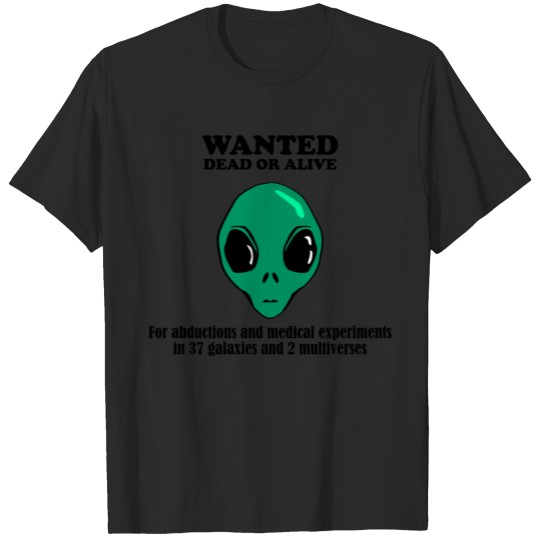 Alien Wanted Poster T-shirt