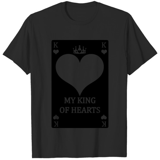 Playing card MY KING OF HEARTS T-shirt