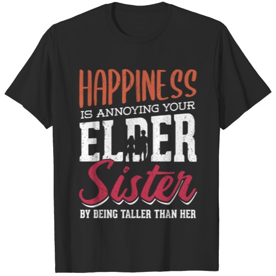 Irritable family jokes annoy height sis T-shirt