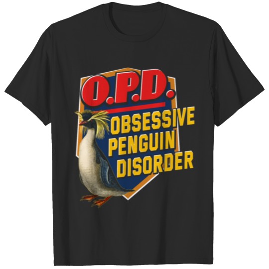 Penguines Obsessive Penguin Disorder T-shirt