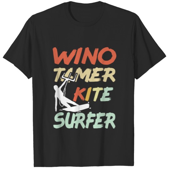 Wino tamer kite surfer T-shirt