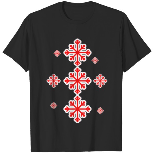 Snowflake Vector Image T-shirt