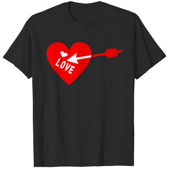 Hart love arrow T-shirt
