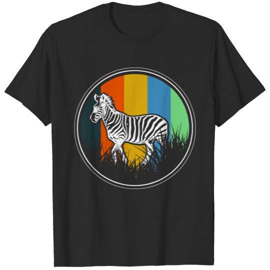 Zebra horse animal welfare gift idea T-shirt