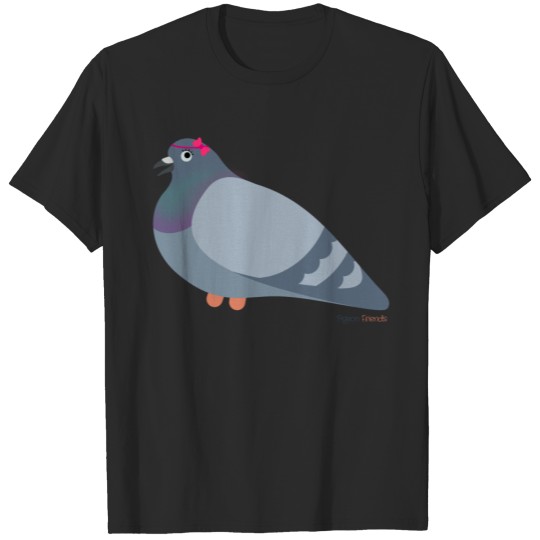 I feel pretty pigeon T-shirt