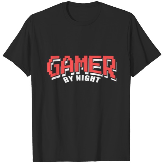 Gamer at Night Gamer Console T-shirt