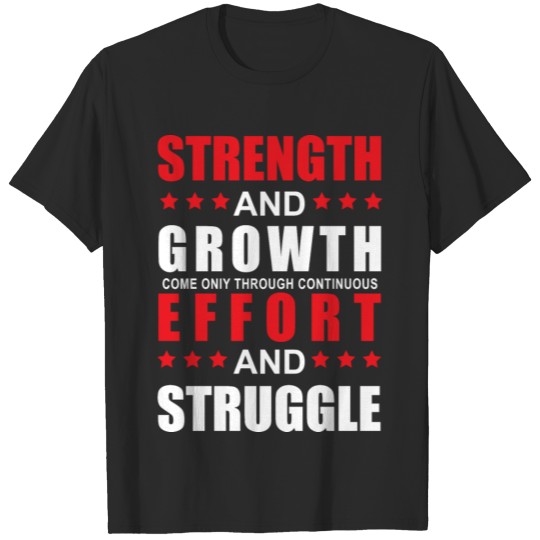 Strength and Growth - Design T-shirt