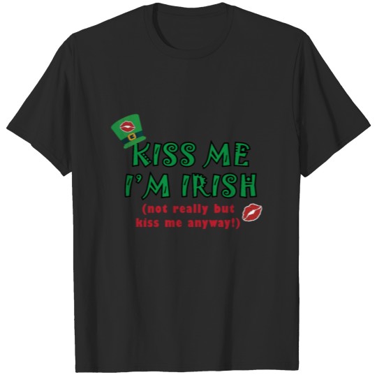 kiss me i'm irish T-shirt