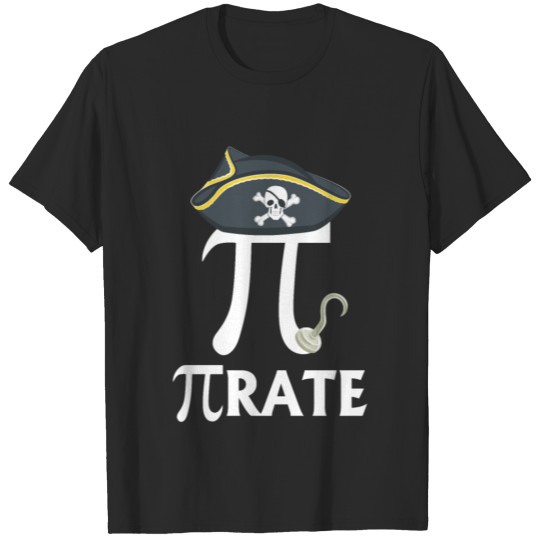Funny Pi Day Pirate T-shirt