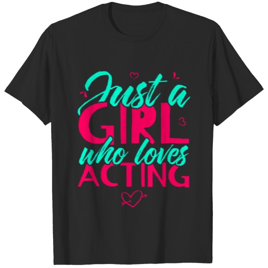 Acting Actor Actress Theater Drama Stage Broadway T-shirt