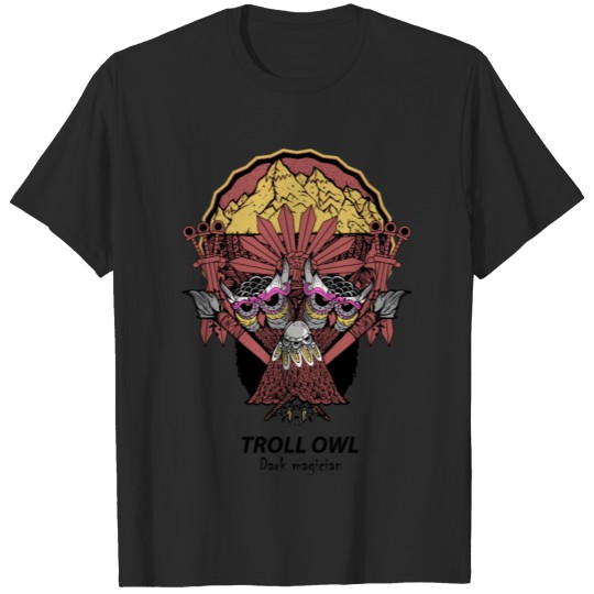Dark Magician Troll owl T-shirt
