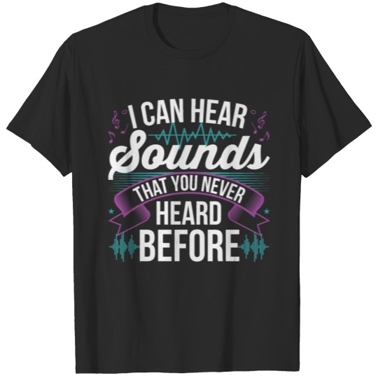 Audio Engineer - Music Producer Studio Guy Sound T-shirt